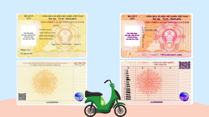 In ấn làm bằng lái xe mẫu mới tại Lamgiaytonhanh