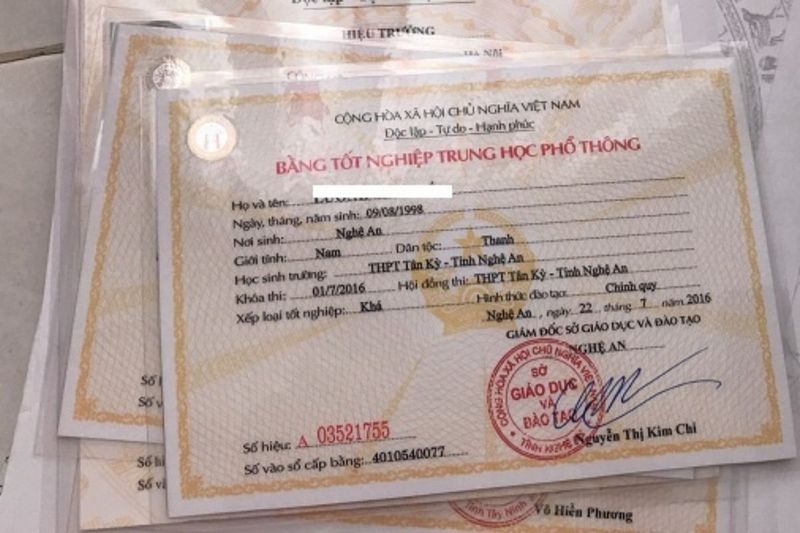 Bằng THPT (cấp 3) là bằng gì?