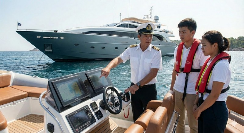Vậy học lái du thuyền, cano gia đình và cá nhân thì cần hạng bằng nào?