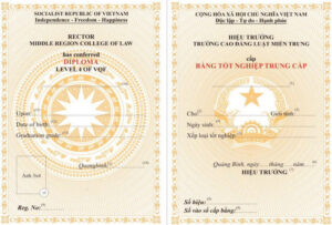 Quy định nội dung ghi trên bằng tốt nghiệp