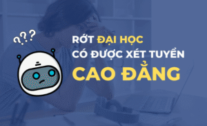 Rớt đại học vẫn được xét cao đẳng