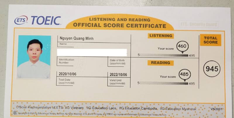 So sánh 2 bằng B2 và TOEIC