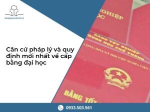Căn cứ pháp lý và quy định mới nhất về cấp bằng đại học